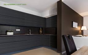 Kitchen cabinet & wardrobe, aluminium kitchen cabinet. Full Aluminium Kitchen Cabinet Series Vitally Sdn Bhd