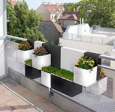 10 modern planters for narrow balconies balcony design ivy basket