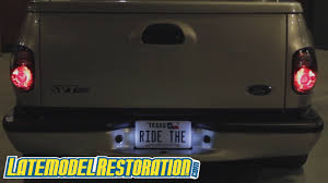 Svt Lightning Led License Plate Bulb Install 1999 04 F 150