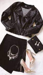 Topshop Polly Faux Leather Biker Jacket Nordstrom Nordstrom Outfit Fashion Clothes