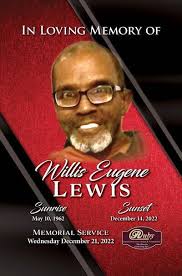 Willis Lewis Obituary