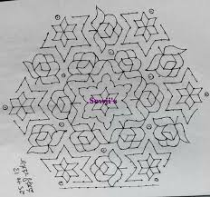 Pin By Preeti Raghavan On Kolams Rangoli Designs With Dots Rangoli Border Designs Rangoli Kolam Designs
