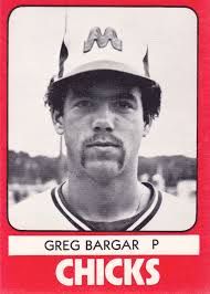 Number 5 Type Collection: 1980 TCMA Memphis Chicks Baseball #5, Greg Bargar