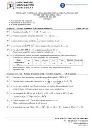 About press copyright contact us creators advertise developers terms privacy policy & safety how youtube works test new features press copyright contact us creators. Subiecte Variante Si Rezolvari Pentru Examene Nationale 2021 Subiecte Evaluare Nationala 2017 Matematica Simulare Hunedoara