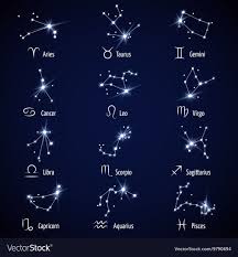 Zodiac Signs Astrology Horoscope Symbols Vector Image On Vectorstock Constellation Zodiac Signs Zodiac Sign Tattoos Zodiac Tattoos