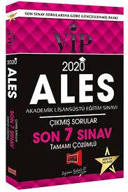 Ales sınavına i̇lişkin sıkça sorulan sorular. Yargi Yayinlari 2020 Ales Vip Tamami Cozumlu Son 7 Sinav Cikmis Sorular
