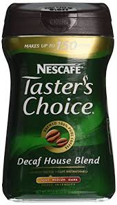 Amazon Com Nescafe Taster S Choice 100 Pure Instant Coffee Decaffeinated 10 Oz Taster S Choice Deca Nescafe Tasters Choice Instant Coffee Tasters Choice