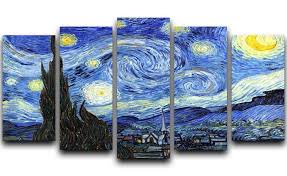 Cast kim young kwang, kwon yuri, shin jae ha, lee ji hoon. Van Gogh Starry Night 5 Split Panel Canvas Canvas Art Rocks