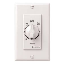 Intermatic 20 Amp 30 Minute Indoor In Wall Spring Wound Timer White Sw30mwk The Home Depot