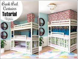 Bunk beds, bunk beds, bunk bed, twin over full bunk bed. Bunk Bed Curtains How To Tutorial Reality Daydream
