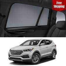 The 2019 hyundai santa fe is a compact suv that we've known since the early 2000's, and with the 2019 model year its gotten a facelift and the addition power windows, and locks and other features, all standard. Hyundai Santa Fe 2012 2018 Dm Magnetic Sun Shade Sun Blind