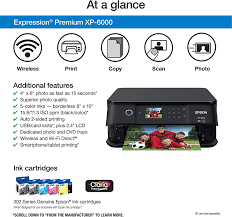It's easy to find the printer of your choice with the epson printer finder. Amazon Com Epson Expression Premium Xp 6000 Wireless Color Photo Printer With Scanner Copier Amazon Dash Replenishment Ready Electronics