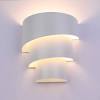 Ring shaped sconce lighting nordic acrylic bedside led wall lamp with glass plant cup. 1