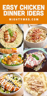 Chicken Archives Mighty Mrs Easy Chicken Dinners Chicken Dinner Dinner