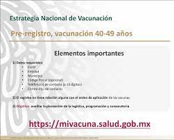 De acuerdo con los informes dados por el presidente de méxico, andrés. Hugo Lopez Gatell Ramirez On Twitter Con El Presidente Lopezobrador Anunciamos Que El 1 De Junio Iniciara La Vacunacion A Personas De 40 A 49 Anos Se Pretende Inmunizar A 11 Millones 442