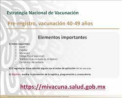 Según europa press de los datos del registro de vacunación facilitados por el gobierno regional, el 40% de las. Hugo Lopez Gatell Ramirez On Twitter Con El Presidente Lopezobrador Anunciamos Que El 1 De Junio Iniciara La Vacunacion A Personas De 40 A 49 Anos Se Pretende Inmunizar A 11 Millones 442