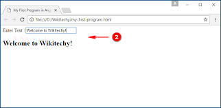 Let's create a simple angularjs web application step by step and understand the basic building blocks of angularjs. My First Application In Angularjs Wikitechy