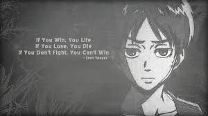 Aot Eren Quotes Quotesgram Character » eren yeager appears in 101 issues. aot eren quotes quotesgram