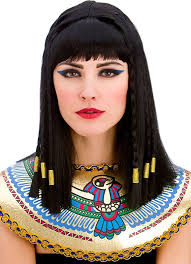 Very effective mask for extreme hair growth when it comes to hairstyles having long lush hair is always the. Cleopatra Wig Braided Black Hair With Gold Organza Ribbon