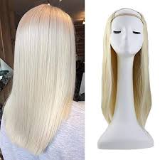 About 21% of these are human hair wigs, 2% are human hair extension, and 4% are synthetic hair wigs. Sunny Half Wig Blonde Human Hair 18 Inch Color 60 Platinum Blonde U P Ninthavenue Europe