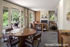 Tüm küçük alanlarda masalar daha fonksiyonel hale gelir. Yemek Odasi Ve Salon Dizayni Yemek Odasi