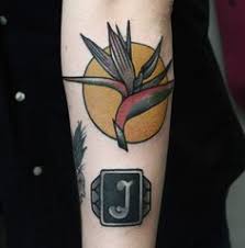 Arm Bird Of Paradise Flower Tattoo Philip Yarnell Bird Of Paradise Tattoo Paradise Tattoo Tattoos