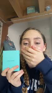 Unboxing my new necklace. I love it so much ❤️❤️❤️ #tiffanyandco #jewelry  #haul #thankful