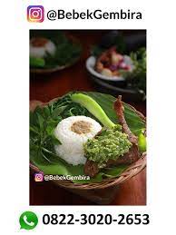 Bebek Bakar Sambal Ijo Di Malang Hp Wa 0822 3020 2653 Makanan Nasi Bebek