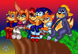 A Drawing Of Knothole Freedom Fighters Hedgehog Art Freedom Fighters Sonic Satam