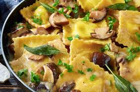 Cook the pasta until al dente. Recipe Pumpkin Ravioli With Wild Mushrooms Health Essentials From Cleveland Clinic
