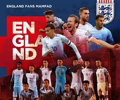 Poster Design For England Football Team Fifa World Cup Russia 2018 England Fans Mampad England Fans England Football Team England Players