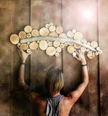 Wanddekoration Selber Machen Puristische Skulpturen Aus Naturholz Wanddekoration Naturholz Dekoration
