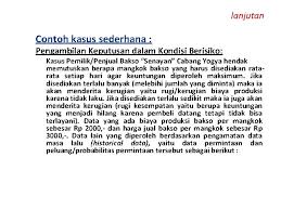 Pohon keputusan prosedur pembuatan pohon keputusan diagram pohon keputusan kondisi stokastik multi stage. Teori Keputusan Kuliah Statistik Teori Pengambilan Keputusan Pengambilan