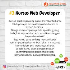 Yang dapat kalian temukan disitus lowongan kerja terpercaya ini ayo cari pekerjaan terbaikmu di situs karir ini. 9 Kursus Yang Menjanjikan Dibutuhkan Di Dunia Kerja Blog Java Web Media