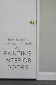 I'm all for anything i can do to make a hallway more interesting! How To Paint Interior Doors Like A Pro Painted Interior Doors Doors Interior Wood Doors Interior