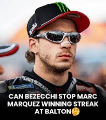 Marco Bezzecchi is seen as the biggest threat to Marc Marquez at the new  Balaton Park circuit. Bezzecchi has been in strong form since his British  GP win, consistently battling Marquez and