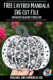 Free Layered Pumpkin Mandala Svg Special Heart Studio