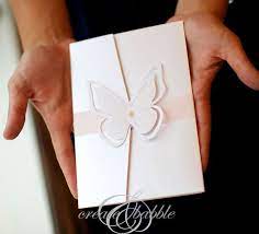 Diy Wedding Invitations Silhouette Tutorial Create And Babble Wedding Invitations Diy Wedding Invitations With Pictures Wedding Invitations