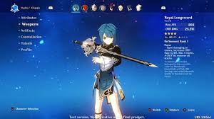 Genshin Impact Xingqiu Recommended Weapon Build And Best Artifacts Dunia Games