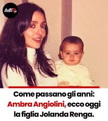 Come Passano Gli Anni Ambra Angiolini Ecco Oggi La Figlia Jolanda Renga Tutta La Mamma Nel 2020 Figli Ambra Mamma