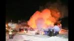 Zeer grote brand verwoest strandpaviljoen Paal 19,5 in De ... - YouTube