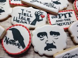Digital Cookie Stencil, Nevermore, Edgar Allen Poe, Cookie Stencil
