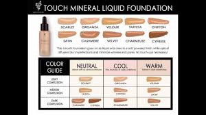 How To Color Match Youniques Liquid Foundation Based On Undertones Youtube