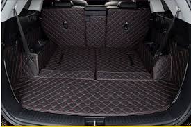 Car Travel Brand Special Trunk Mats For Kia Sorento 7seats 2017 Durable Cargo Liner Mat Boot Carpets For Sorento Interior Accessories Kia Sorento Sorento 2016