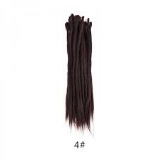 Dyed dreads if you feel the need to mix things up and want to change the color of your hair, then dyed dreads have become the latest fashion trend. Dsoar 4 Dark Brown Dyed Dreadlocks Extensions For Black Men And Women With Dreadlock Styles 20 Inch Dsoar Hair