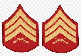 Sgt Dress Blue Marine Corps Master Sergeant Rank Hd Png