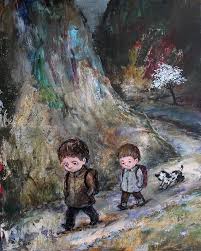 раз два три четыре пять я иду тебя искать Nino Chakvetadze S Art Art Romantic Art Illustration
