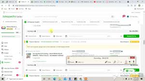 Sayangnya, driver juga melakukan pembatalan sehingga penjemputan melewati batas waktu 1,5 jam terhitung sejak pertama kali seller melakukan request pick up. Cara Cetak Label Tokopedia Cara Request Pick Up Kurir Tokopedia Simulasi 1 Youtube