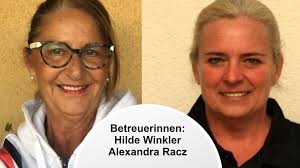 Betreuerinnen Jugend: Hilde Winkler und Alexandra Racz