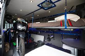 Interior Motorcycle Van With Bed Vw Camper Interior Van